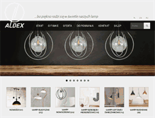 Tablet Screenshot of aldex.com.pl